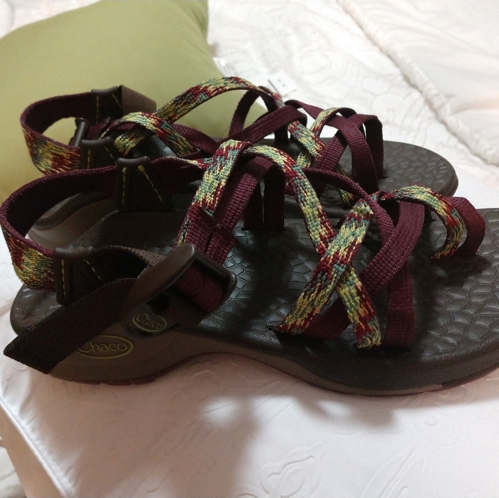 Brand new sandals, never worn Chaco's